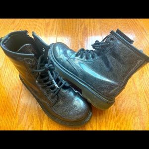 Kids sparkle Dr. Martens